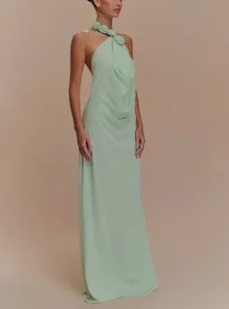 Meshki Rosalia Cowl Neck Maxi Dress size XXS for rent on The Volte - image 3