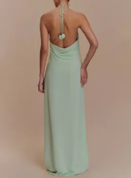 Meshki Rosalia Cowl Neck Maxi Dress size XXS for rent on The Volte - image 2