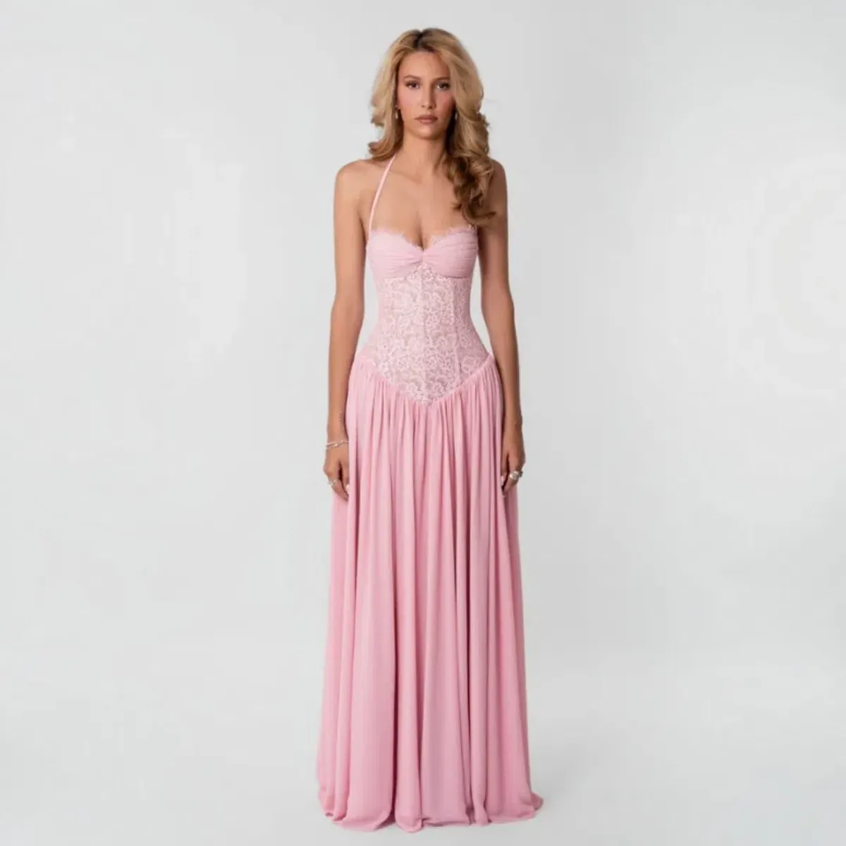 Fenity Fashion Faye Dress In Pink Size Small - Image 1
