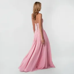 Fenity Fashion Faye Dress In Pink Size Small for rent on The Volte - image 3