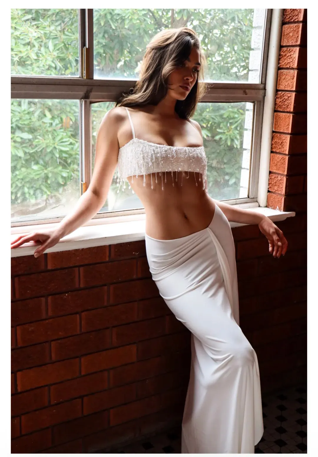 Lachln Prestn white set size 6-8 for rent on The Volte - main image