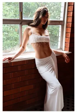 Lachln Prestn white set size 6-8 for rent on The Volte - image 4