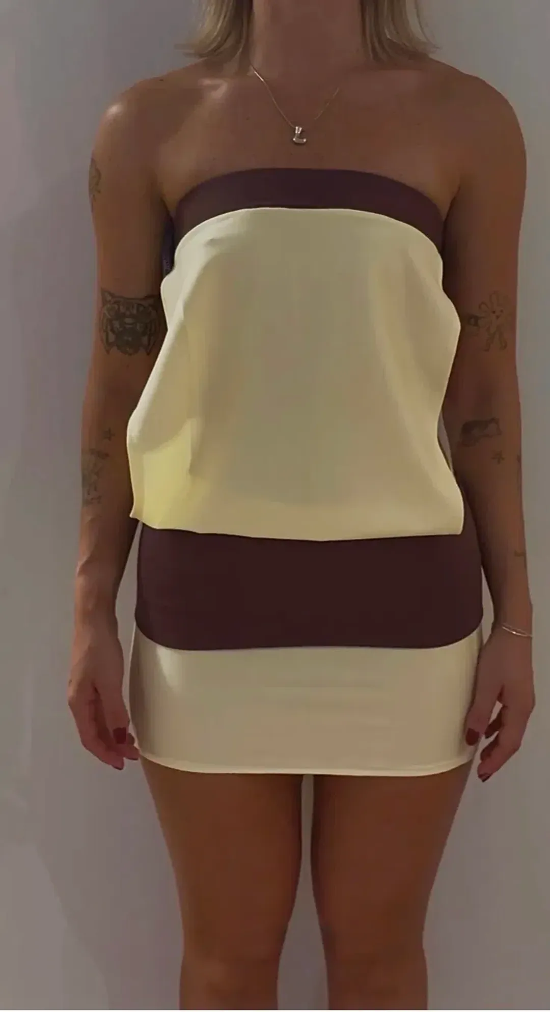 The boy club inka mini dress for rent on The Volte - main image