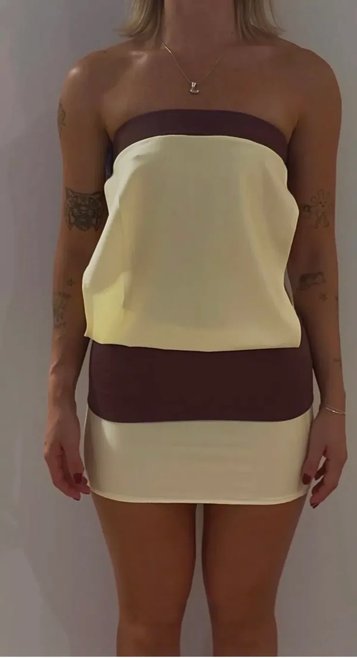 The boy club inka mini dress for rent on The Volte - main image