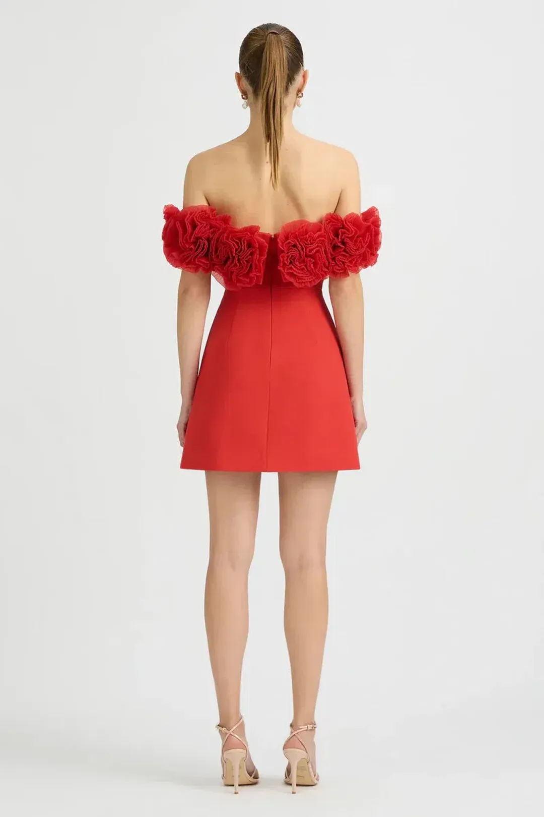 Sonya Moda Nahla Mini Dress Sorrento Red Size 12 for rent on The Volte - main image