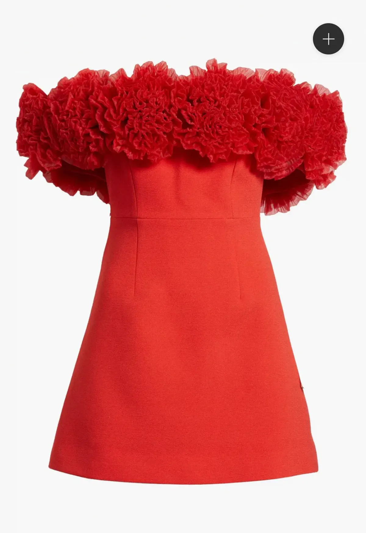 NAHLA MINI DRESS SORRENTO RED Size 12 - Image 5