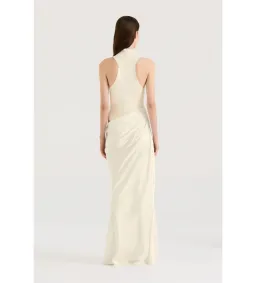 Henne Soraia Maxi Dress Butter Size L / 12 for rent on The Volte - image 2