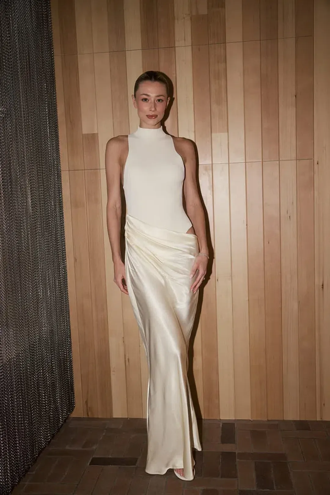 Henne Soraia Dress Butter Size L (12) for rent on The Volte - main image