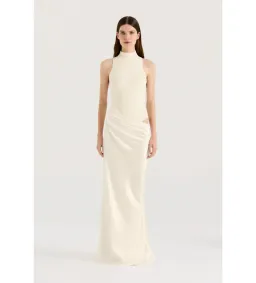 Henne Soraia Maxi Dress Butter Size L / 12 for rent on The Volte - image 1