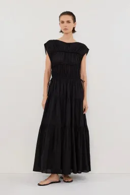 Dissh Flynn Linen Blend Maxi Dress Size 16 for rent on The Volte - image 1