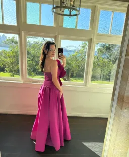 Acler Sageton gown - magenta for rent on The Volte - image 6