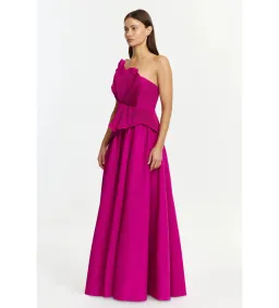 Acler Sageston Maxi Gown in Iris Size 8 for rent on The Volte - image 3