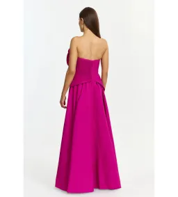 Acler Sageston Maxi Gown in Iris Size 8 for rent on The Volte - image 2