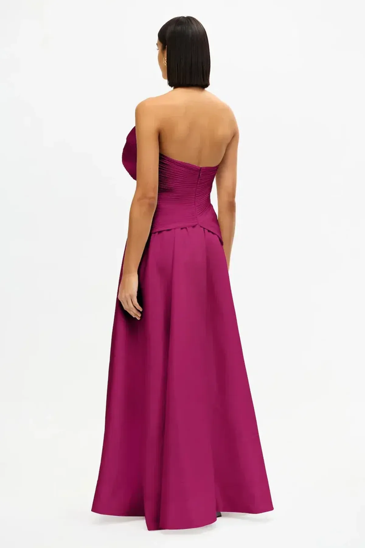 Acler Sageton gown - magenta - Image 2