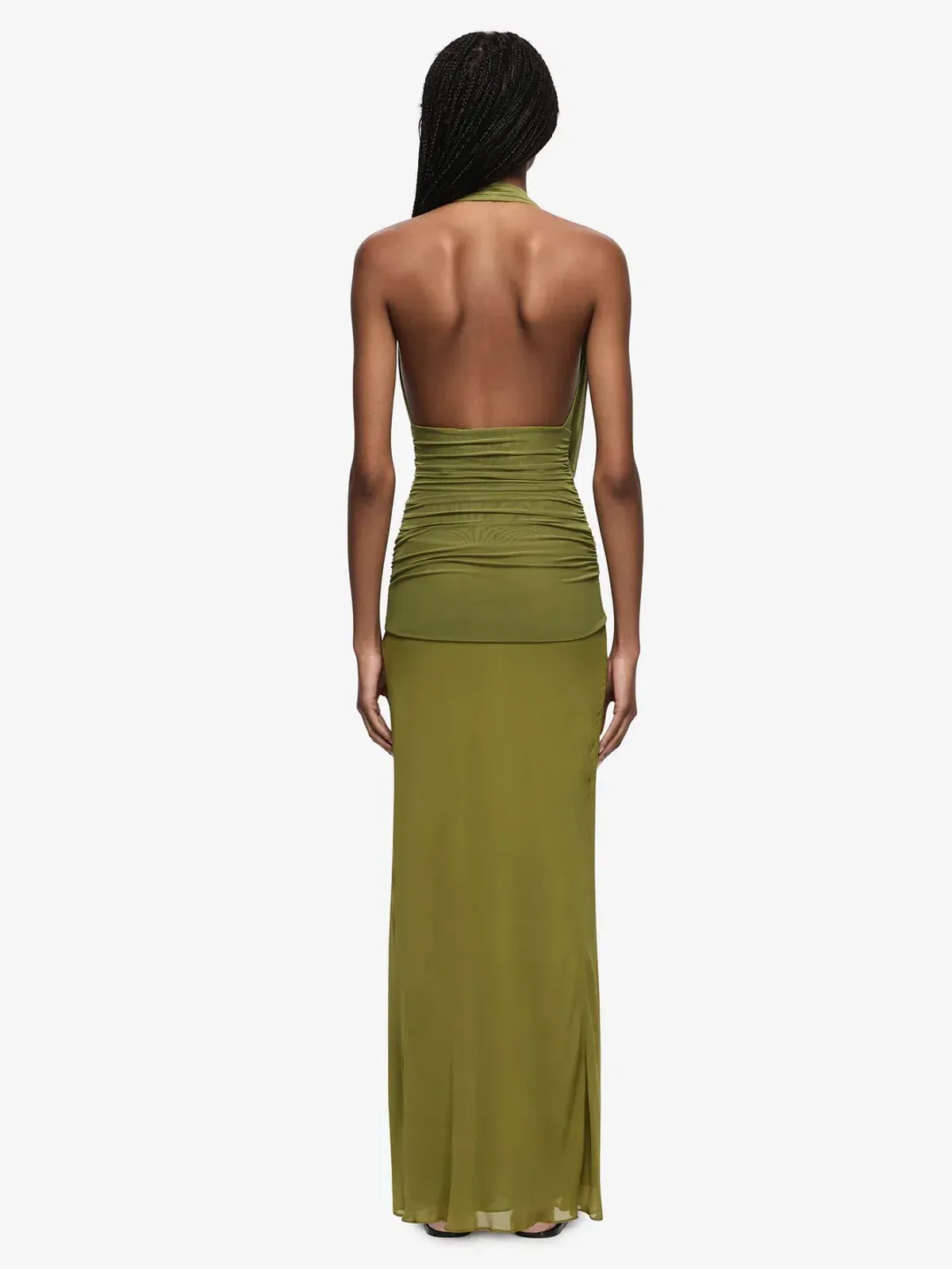 Bec + Bridge Cassis Drape Maxi Dress in Fern (Size 6) - Image 3