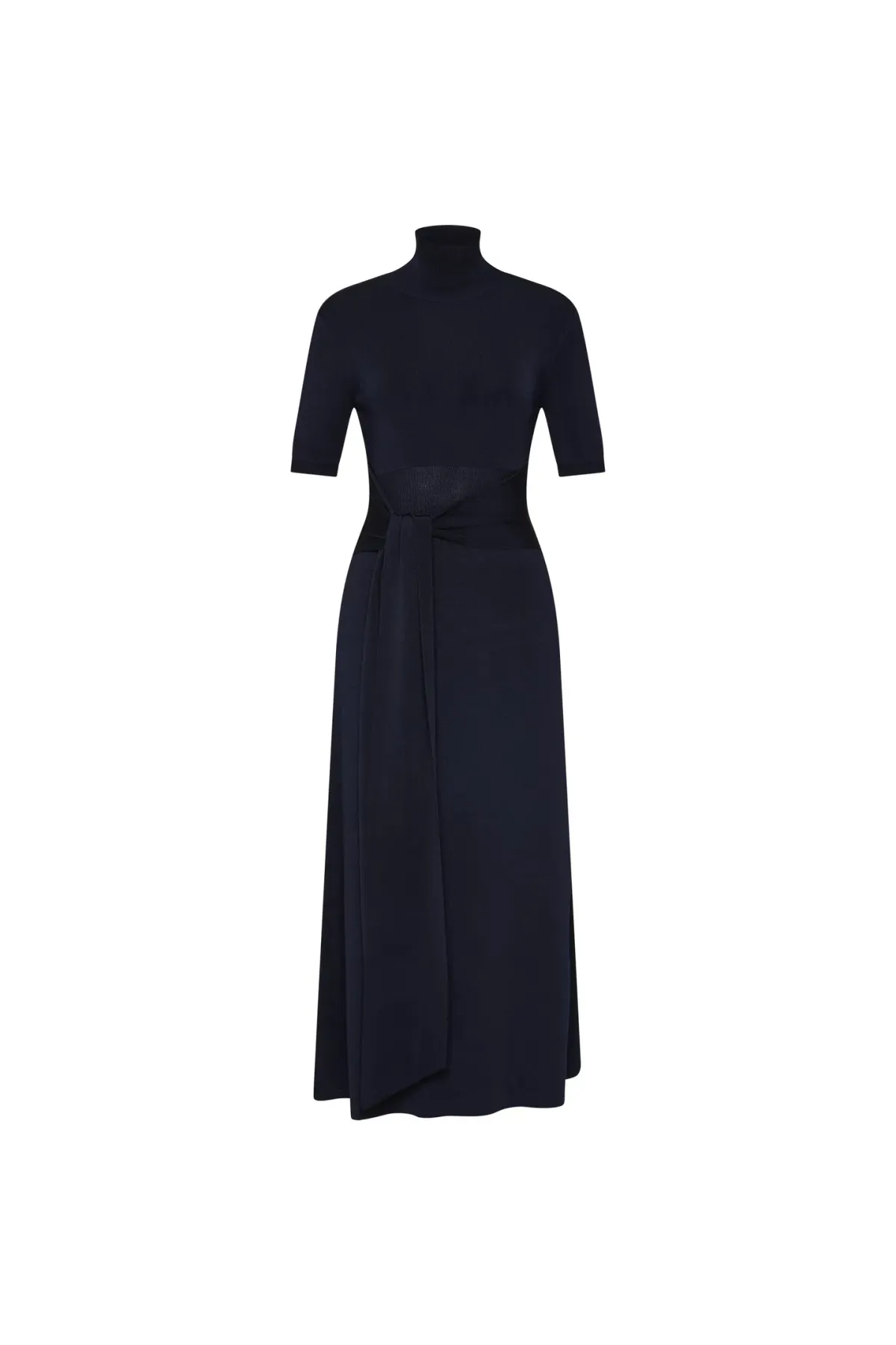 Rebecca Vallance Naila Knit Midi Dress Black Size M - Image 4