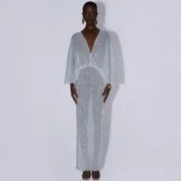 L'idee Paradiso Gown In Sparkle Size 10 for rent on The Volte - image 2