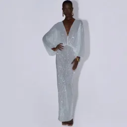 L'idee Paradiso Gown In Sparkle Size 10 for rent on The Volte - image 1