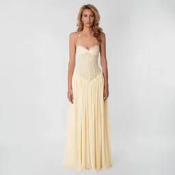 Fenity Faye Dress In Butter Size Small for rent on The Volte - image 1