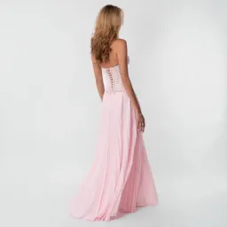 Fenity Gaia Dress In Pink Size Small for rent on The Volte - image 2