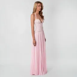 Fenity Gaia Dress In Pink Size Small for rent on The Volte - image 3