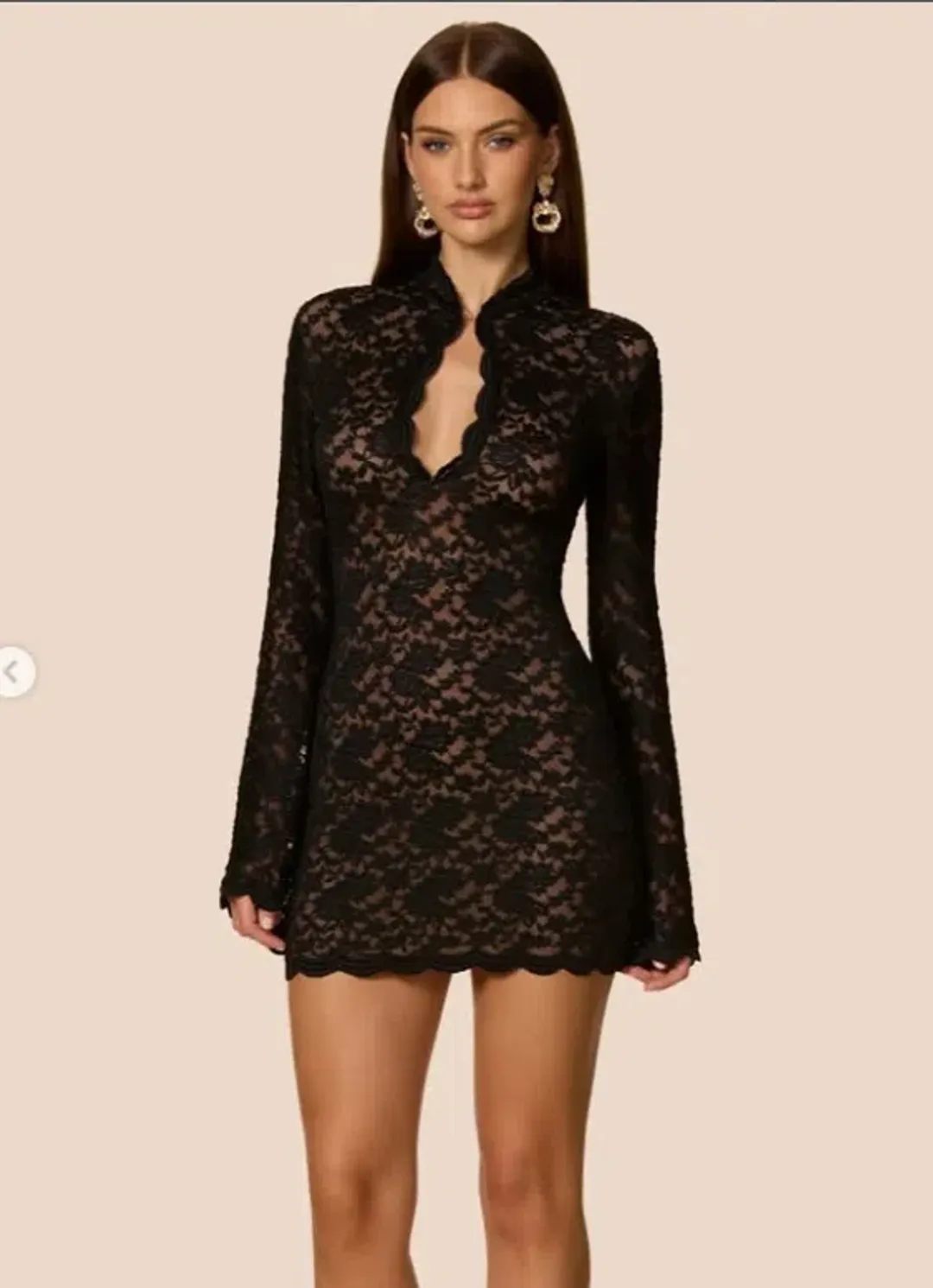 Nookie MYSTIQUE LONG SLEEVE MINI size 8 for rent on The Volte - main image