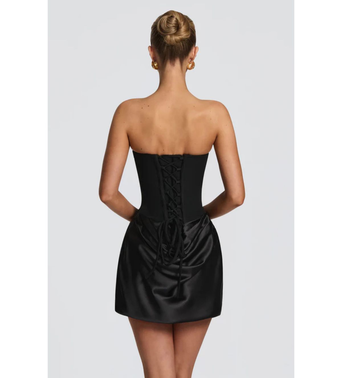 Babyboo Maggie Mini Dress Black Size 8 - Image 2