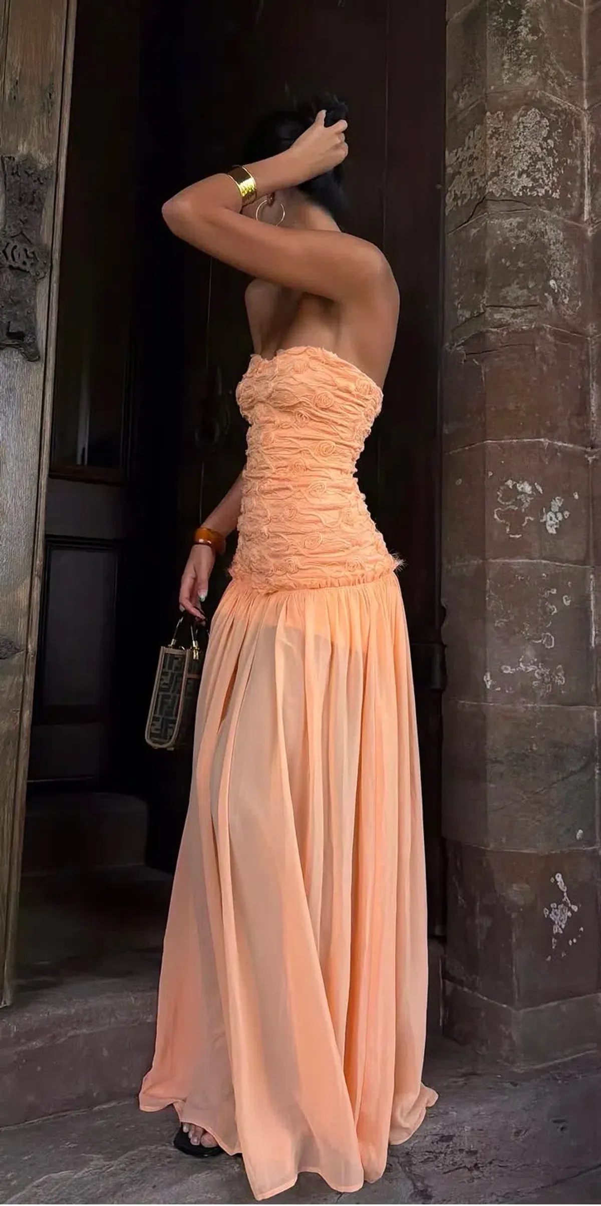 Jefrei sei Renata dress for rent on The Volte - main image