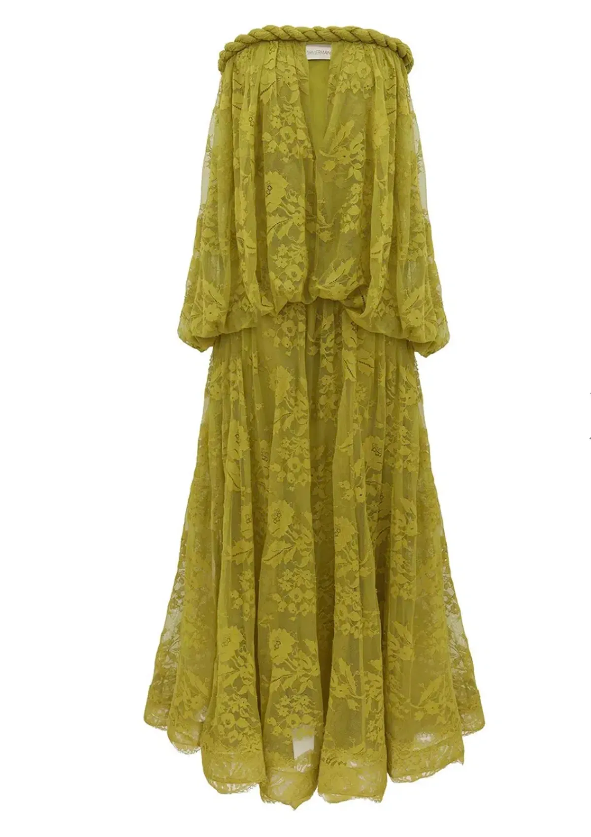 Zimmermann Luna Lace Bandeau Gown sz 12 - Image 2