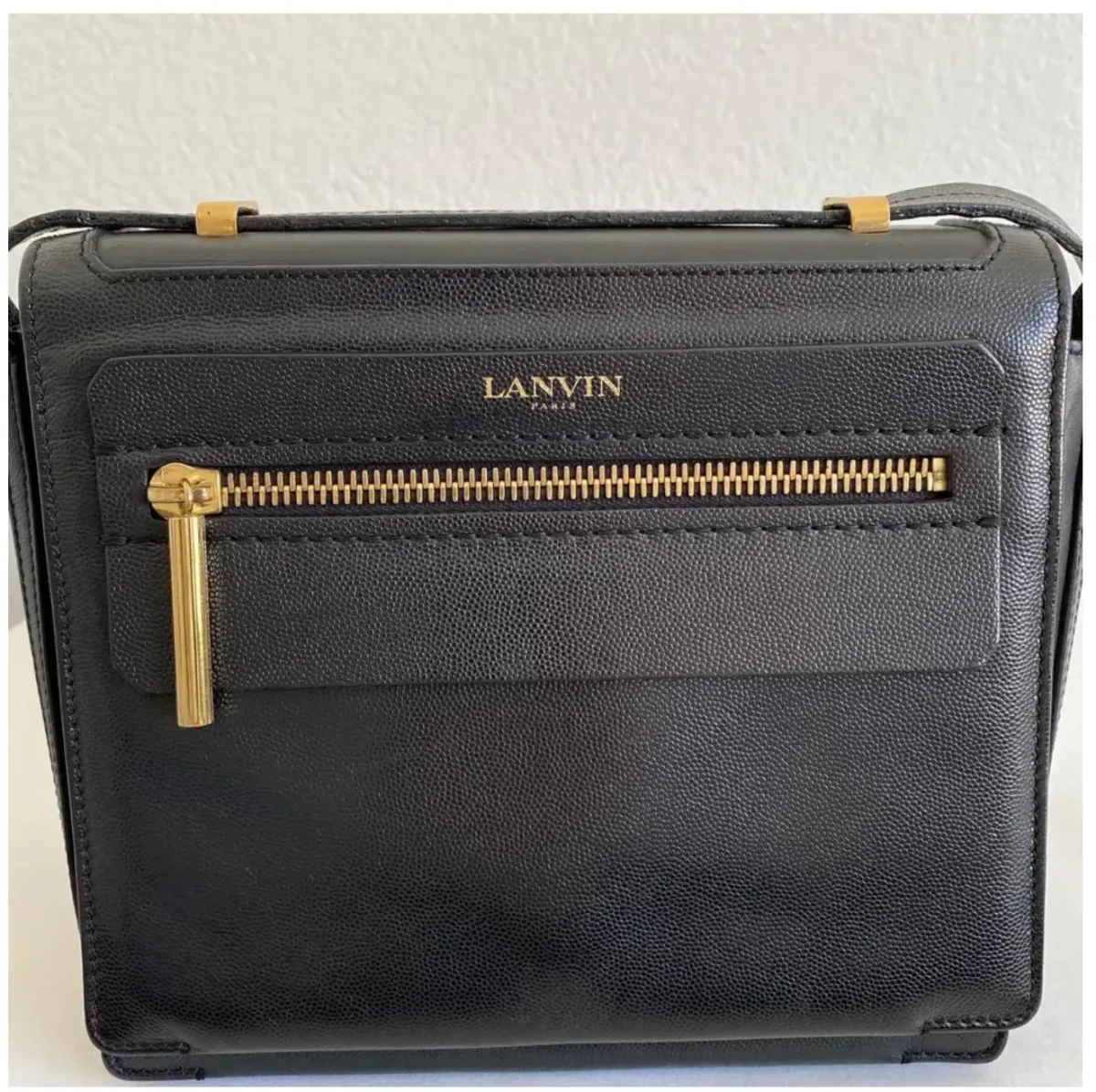 Lanvin Vintage Padam square flap crossbody bag - Image 2