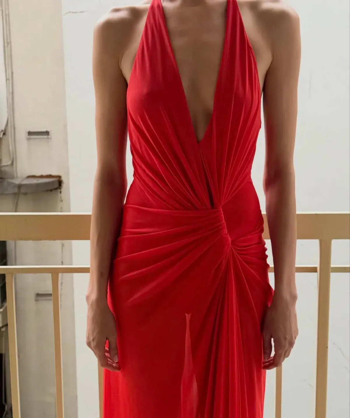BEC + BRIDGE XANTHI V NECK MAXI DRESS s6 - Image 2