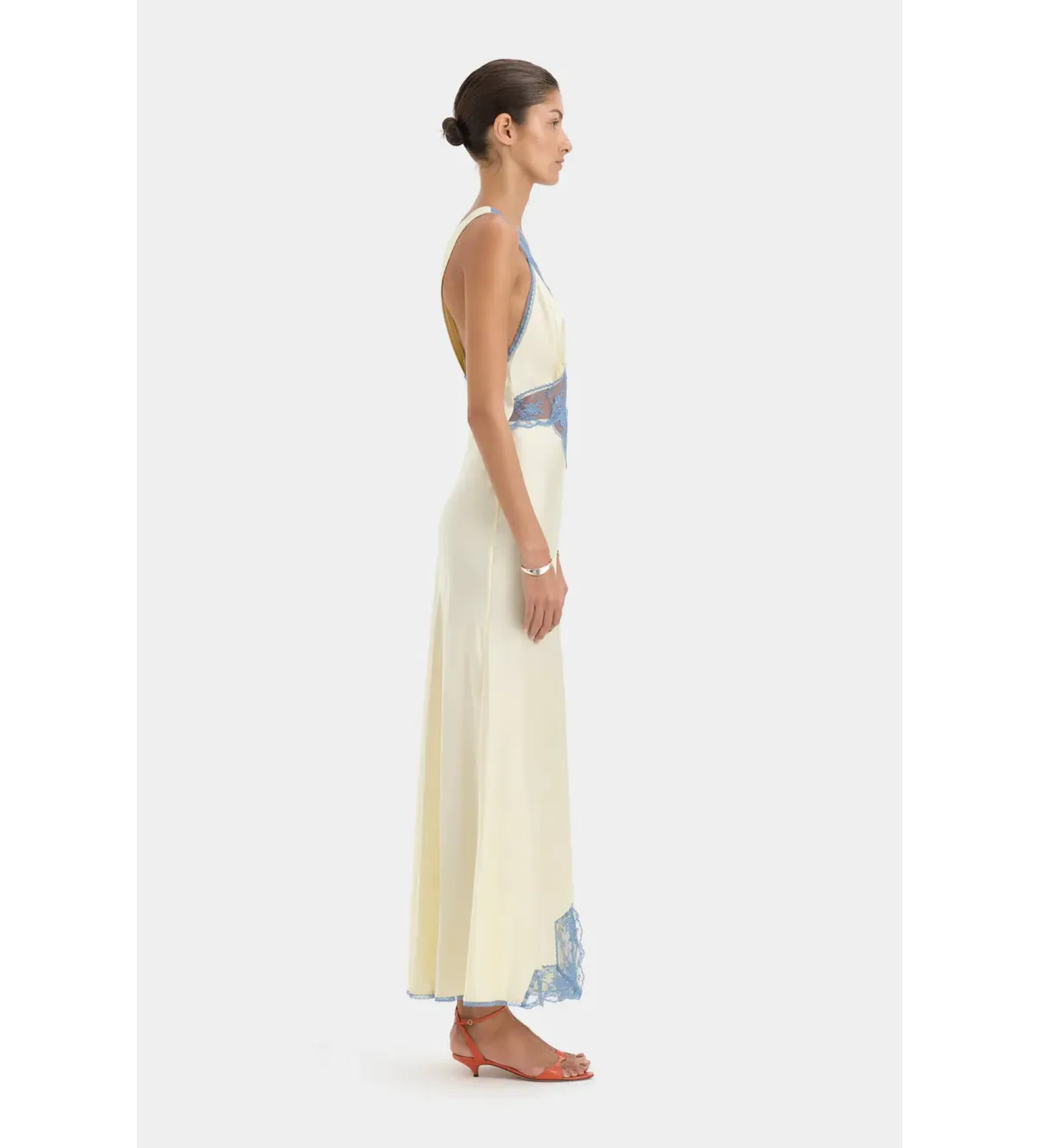 Sir the Label Aries Cut Out Maxi Gown Butter Size 0 - Image 4