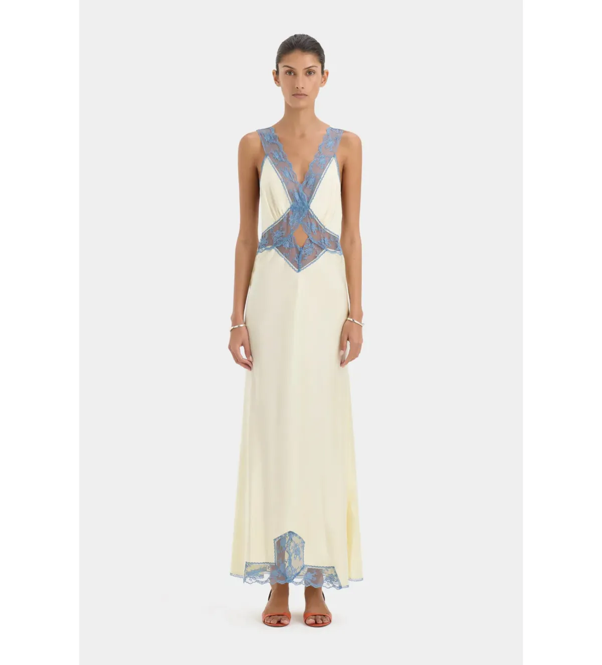 Sir the Label Aries Cut Out Maxi Gown Butter Size 0 - Image 2
