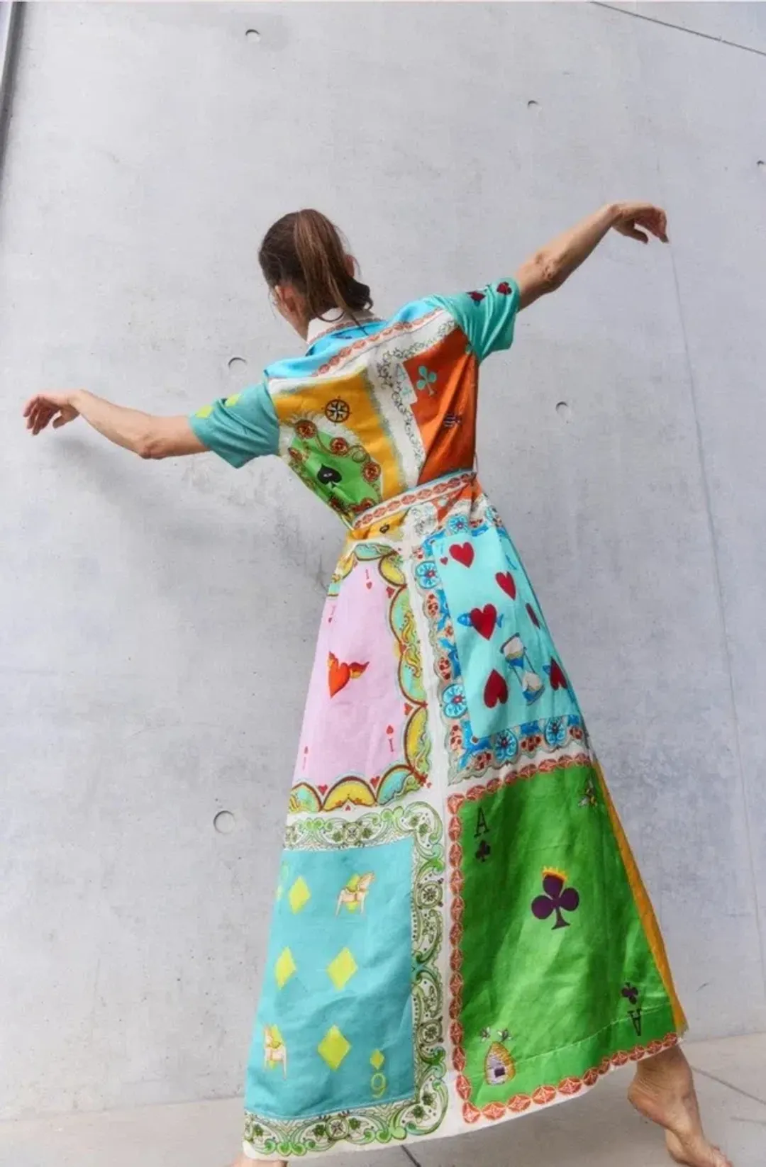 Alemais Rummy Shirtdress in Multi Size AU 16 for rent on The Volte - main image