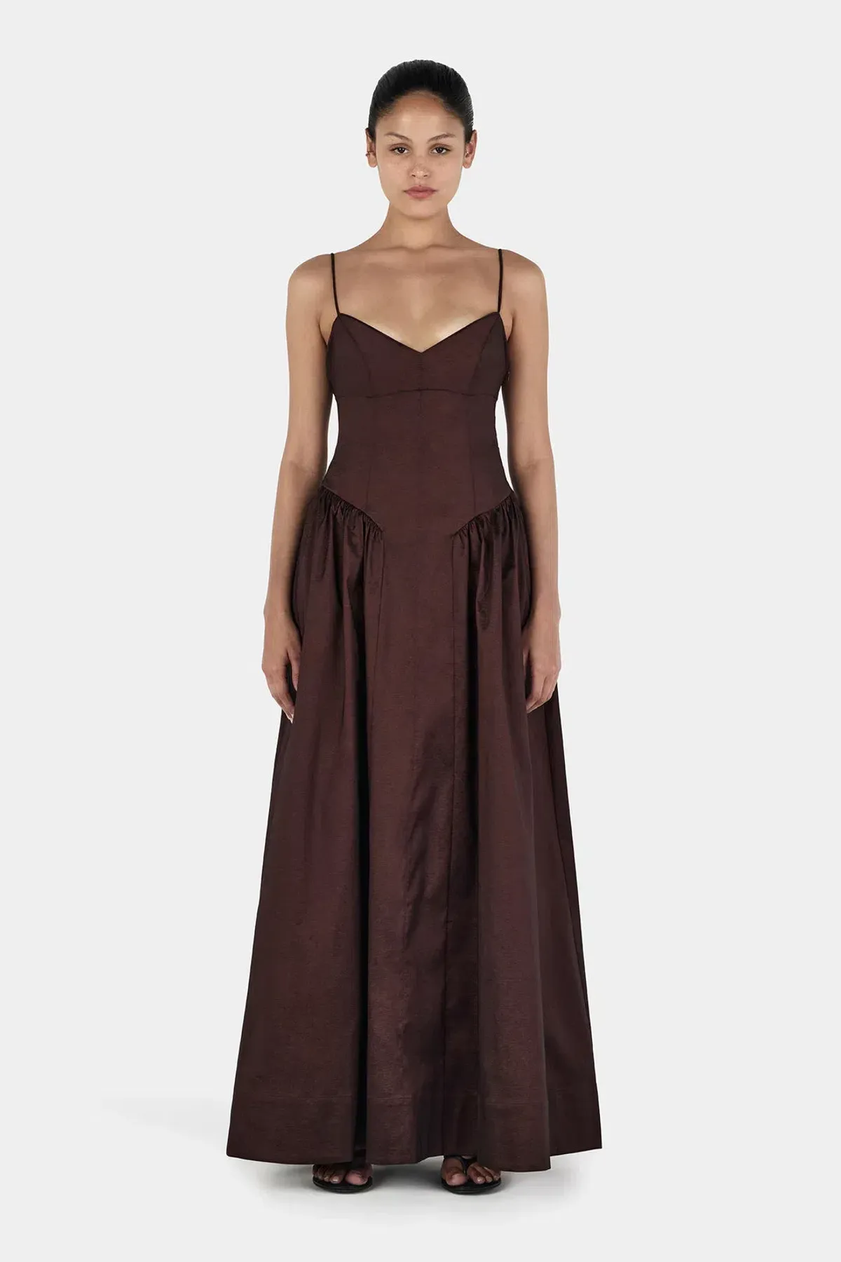 HANSEN & GRETEL Bellini Gown Chocolate SIZE M (10) - Image 2