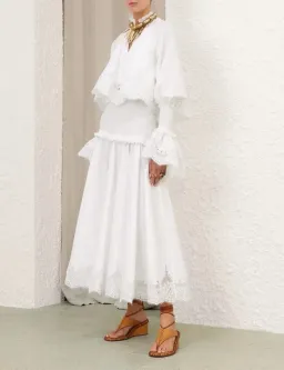 ZIMMERMANN ALCHEMY POPLIN MAXI DRESS for rent on The Volte - image 1