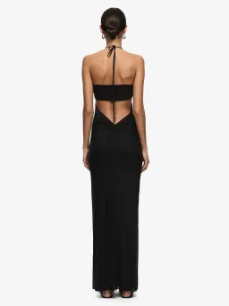 Bec & Bridge DELILA SPIRAL MAXI DRESS Black Size 6 for rent on The Volte - image 2
