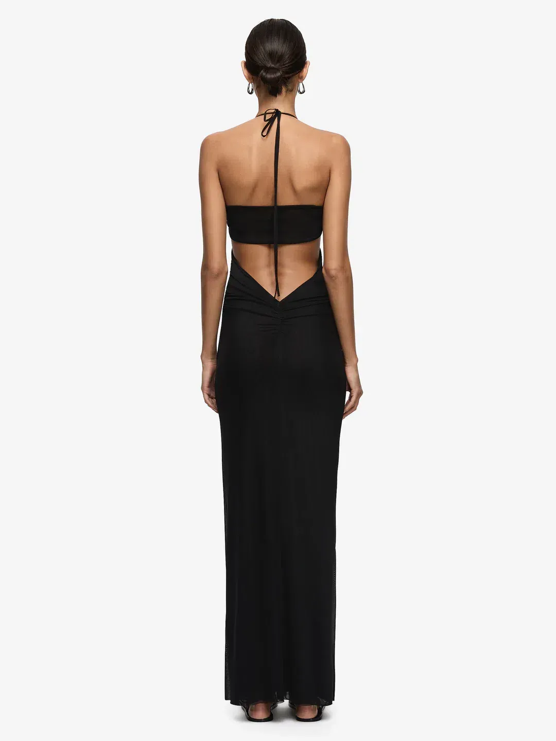 Bec & Bridge DELILA SPIRAL MAXI DRESS Black Size 8 for rent on The Volte - main image