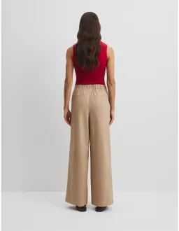 Country Road Cotton Twill Pant Size 12 AU Almond for rent on The Volte - image 3