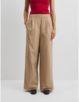 Country Road Cotton Twill Pant Size 12 AU Almond for rent on The Volte - image 1