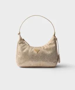 Prada Re-Edition Crystal Gold for rent on The Volte - image 1