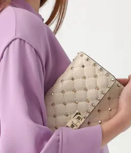 Valentino Rockstud Clutch for rent on The Volte - image 2