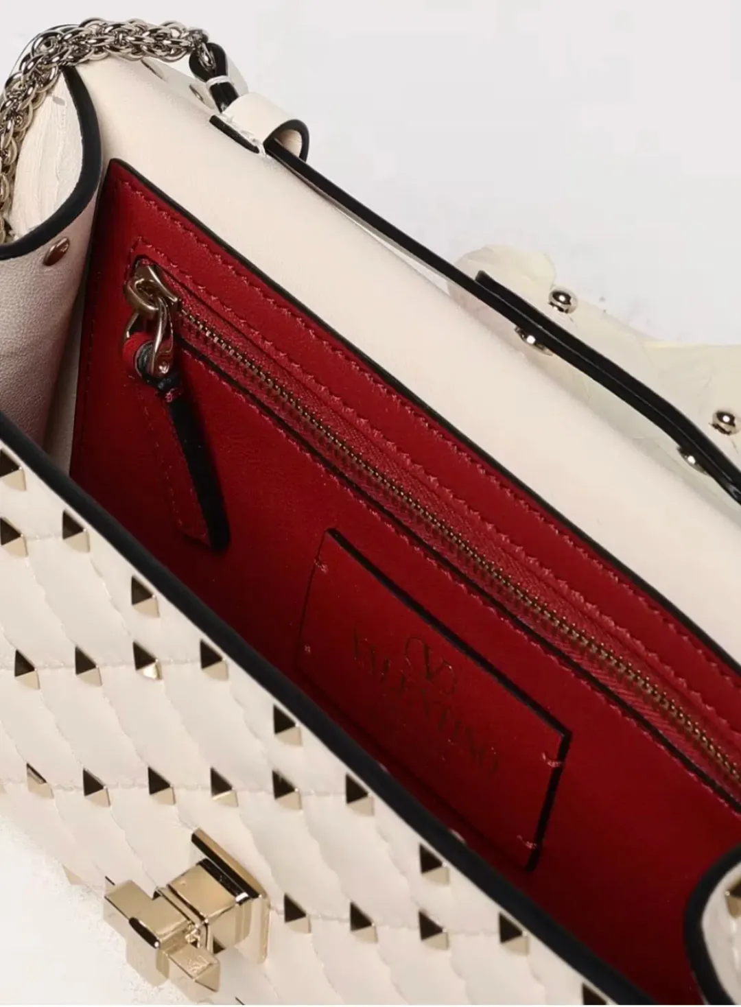 Valentino Rockstud Clutch for rent on The Volte - main image