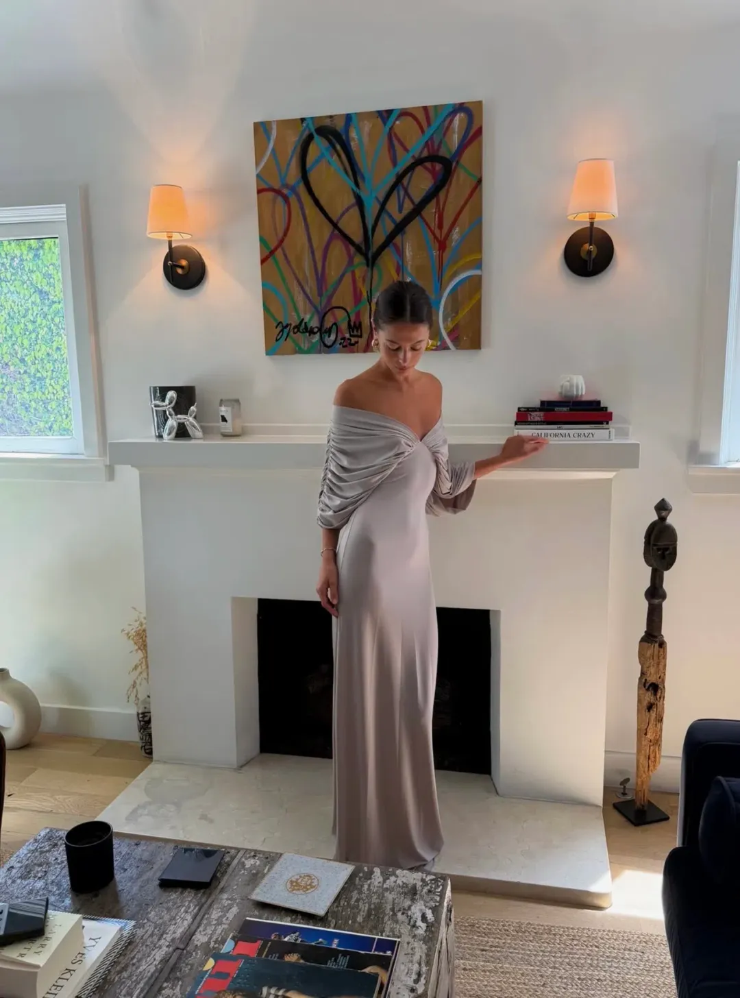 Ance Gria Neve Dress Grey for rent on The Volte - main image