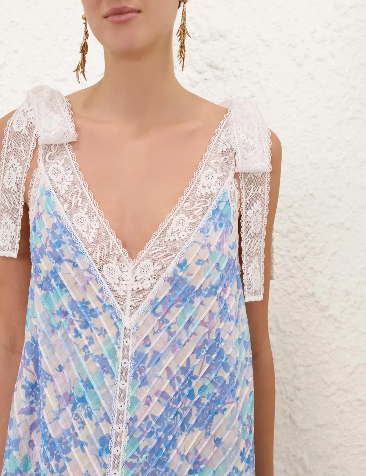Solstice Lantern Mini Dress by Zimmermann Size 0 - Image 5