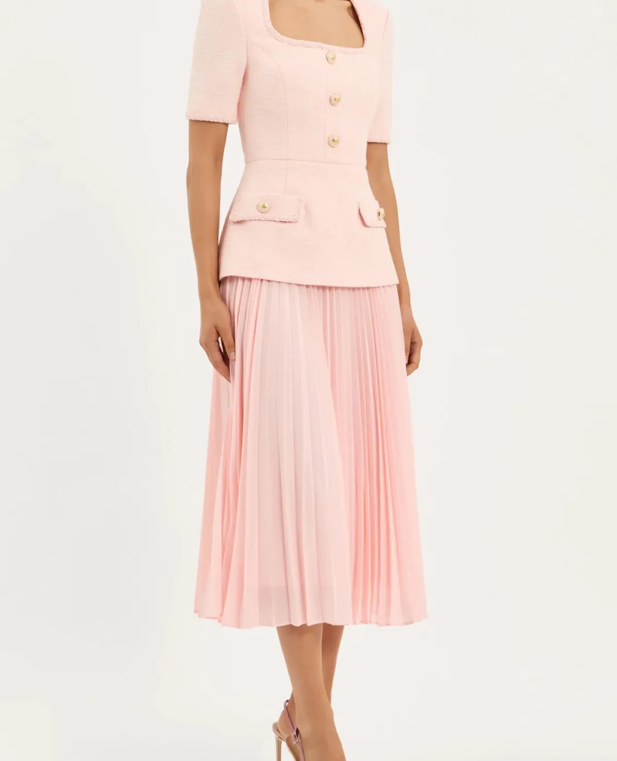 Rebecca Vallance Elvie Midi Dress Size 10 - Image 2