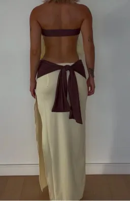 The boys club inka maxi dress for rent on The Volte - image 4