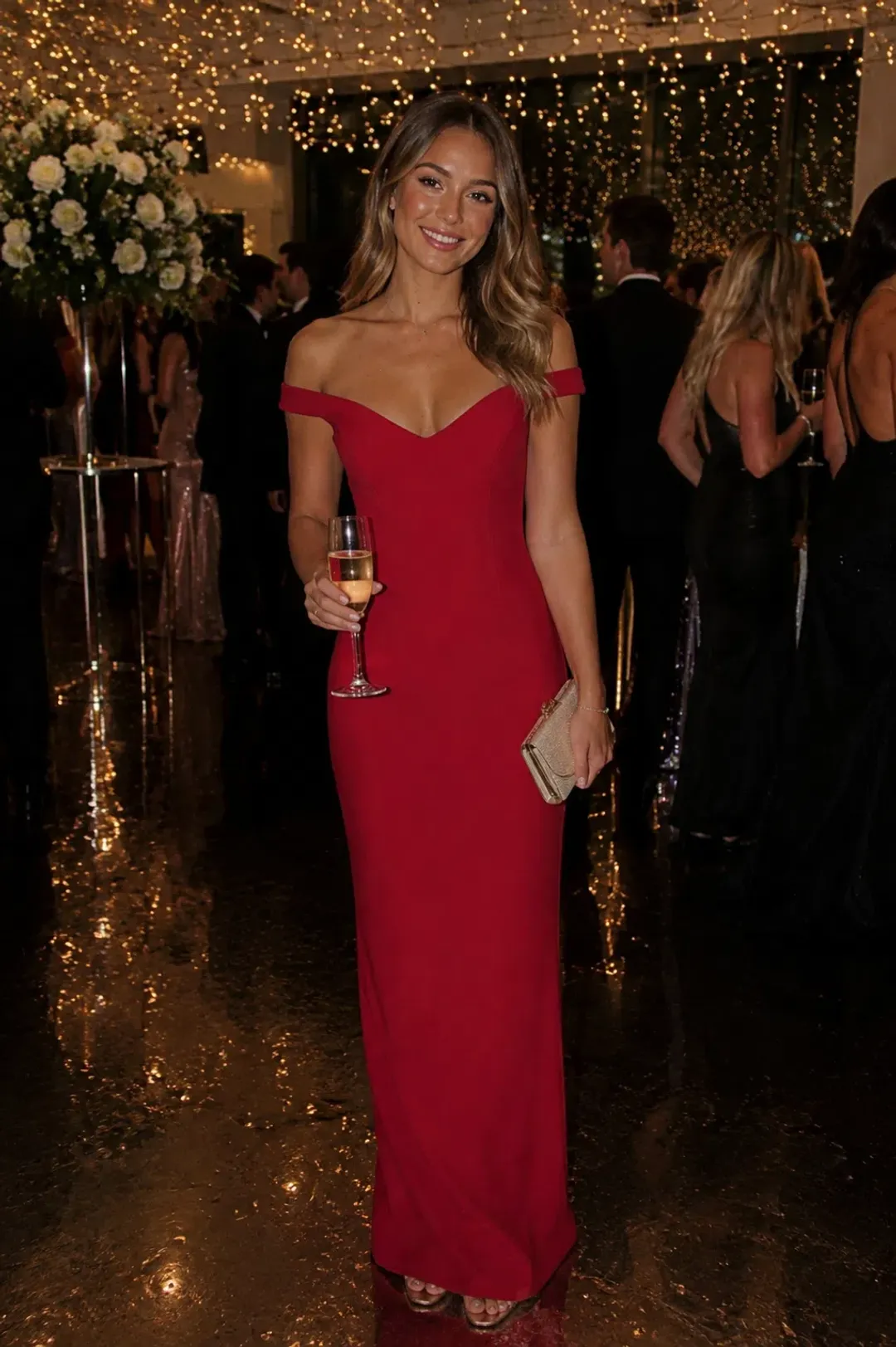 Arcina Ori Ellery Maxi Red / Size 6 for rent on The Volte - main image