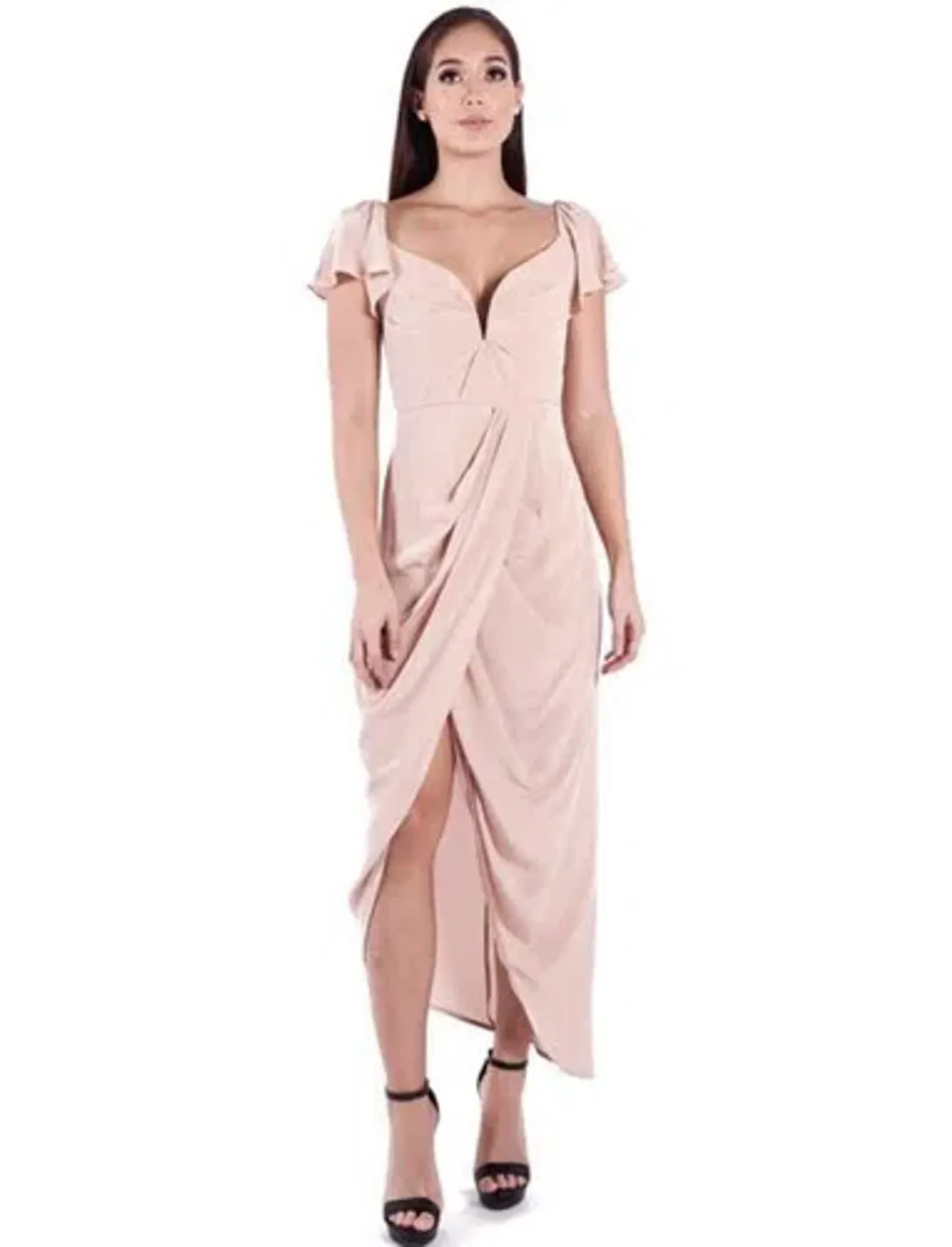Zimmerman Pink Flutter Shy Dress Size 1 for rent on The Volte - main image