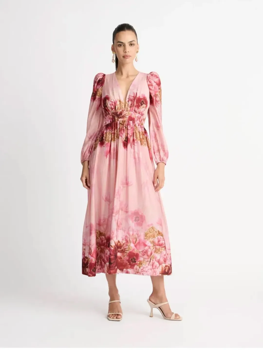 SHEIKE SWAN LAKE DRESS FLORAL SIZE AU 16 for rent on The Volte - main image